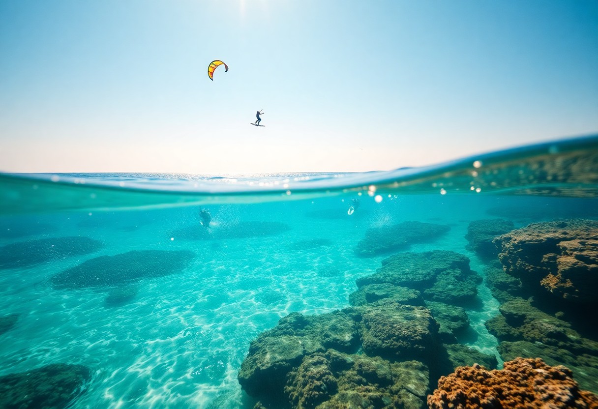 Sport acquatici nel Salento. Kite, surf e immersioni nelle acque cristalline. 3